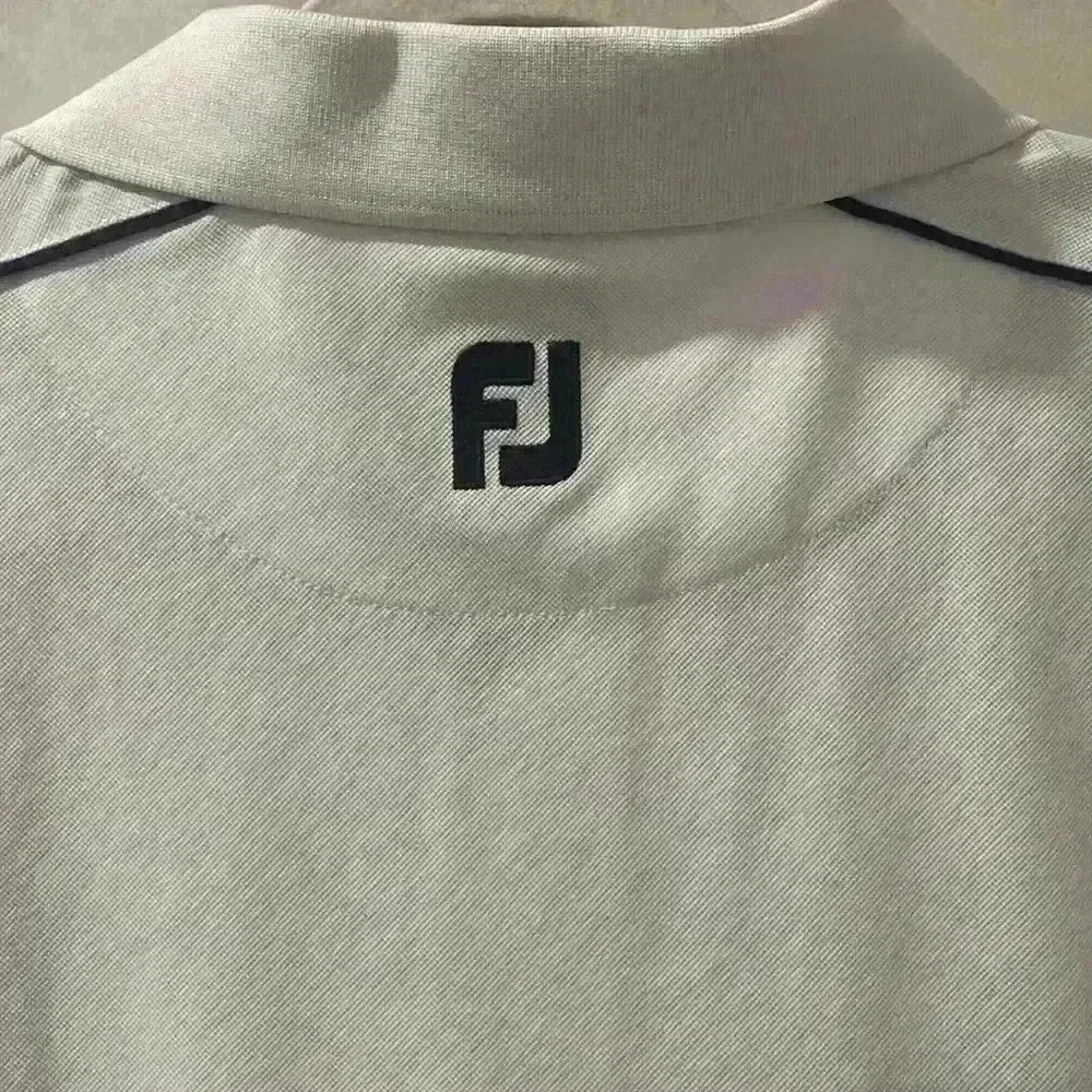 FJ Foot Joy Golf Polo Athletic‎ Fit Shirt White Short Sleeve Mens Size XL - Picture 8 of 11